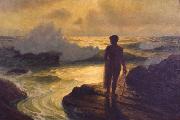 Lionel Walden Hawaiian Fisherman France oil painting artist